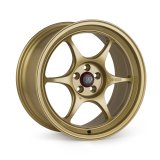 Enkei PF06 17x9 / +35 ET / 5x100 BP - Gold thumbnail 1