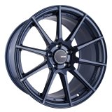 Enkei TS10 18x9.5 35mm Offset 5x114.3 Bolt Pattern 72.6mm Bore Dia Blue Silver Wheel thumbnail 2
