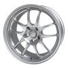 Enkei PF01 17x8 5x100 45mm Offset Silver Wheel 02-10 WRX & 04 STI thumbnail 3
