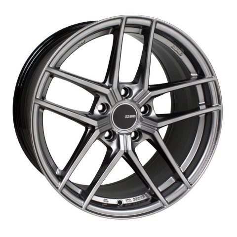 Enkei TY5 18x8 5x112 45mm Offset 72.6mm Bore Hyper Silver Wheel