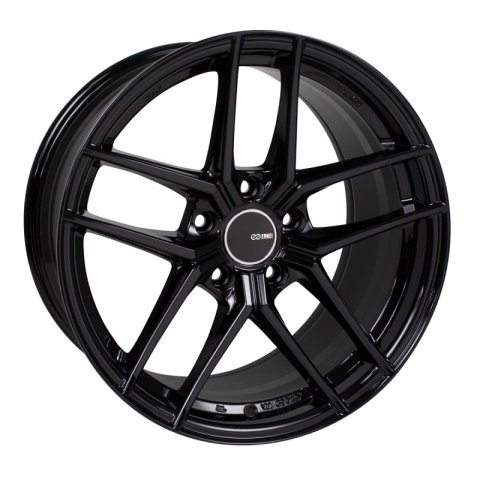 Enkei TY5 19x8.5 5x112 42mm Offset 72.6mm Bore Black Wheel
