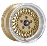 Enkei92 Classic Line 15x7 38mm Offset 5x114.3 Bolt Pattern Gold Wheel *S/O Minimum Order 40pcs.* thumbnail 2