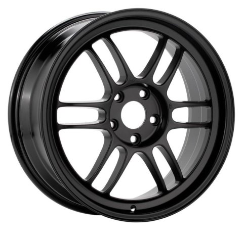 Enkei RPF1 15x7 4x100 41mm Offset 73mm Bore Matte Black Wheel Honda & Acura 4-Lug/02-06 Mini *MOQ 40 thumbnail 2