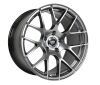 Enkei Raijin 19x8 42mm Inset 5x120 Bolt Pattern 72.6 Hub Bore Hyper Silver Wheel thumbnail 4