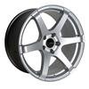Enkei T6S 18x8 45mm Offset 5x114.3 Bolt Pattern 72.6 Bore Matte Silver Wheel thumbnail 3