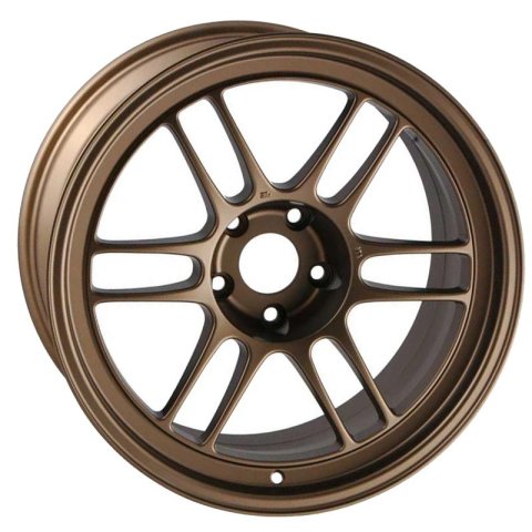 Enkei RPF1 17x8 5x100 45mm Offset 73mm Bore Matte Bronze Wheel 02-10 WRX & 04 STI thumbnail 4