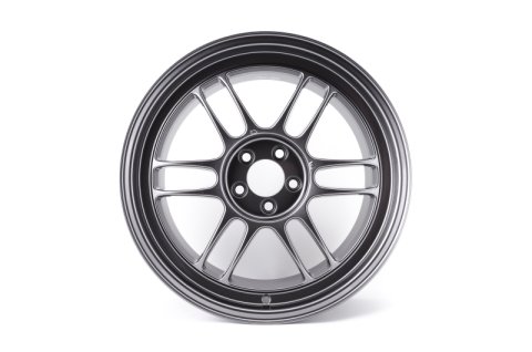 Enkei RPF1 17x9 5x100 35mm Offset 73mm Bore Dark Silver Wheel