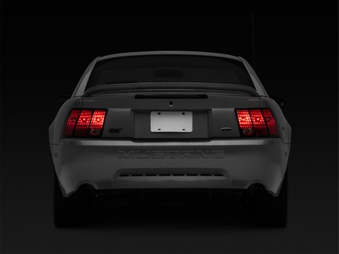 Raxiom 96-04 Ford Mustang Excluding 99-01 Cobra Sequential Tail Light Kit (Plug-and-Play Harness) thumbnail 1