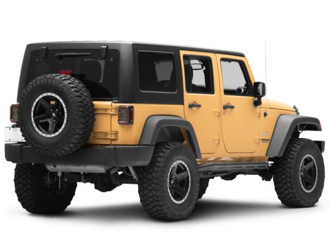Raxiom 07-18 Jeep Wrangler JK Axial Series LED Halo Tail Lights- Black Housing (Dark Smoked Lens) thumbnail 4