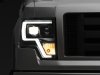 Raxiom 09-14 F-150 Projector Headlights w/ LED Accent- Black Housing (Clear Lens) thumbnail 5