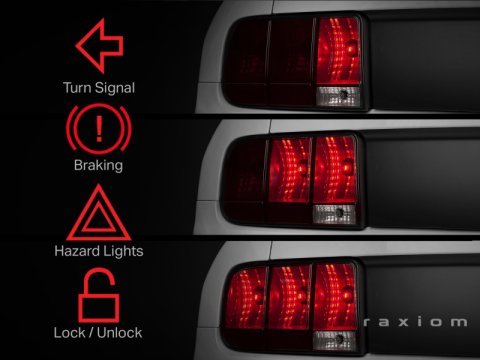 Raxiom 05-09 Ford Mustang Sequential Tail Light Kit (Plug-and-Play) thumbnail 7