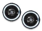 Raxiom 05-12 Ford Mustang GT LED Halo Fog Lights (Smoked) thumbnail 6