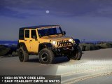 Raxiom 97-18 Jeep Wrangler TJ/JK Axial Series LED Headlights- Black Housing (Clear Lens) thumbnail 7