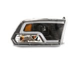 Raxiom 09-18 RAM 1500 LED Halo Projector Headlights- Black Housing (Clear Lens) thumbnail 4