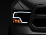 Raxiom 09-18 RAM 1500 LED Halo Projector Headlights- Black Housing (Clear Lens) thumbnail 8
