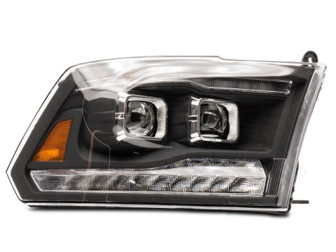 Raxiom 09-18 RAM 1500 LED Projector Headlights w/ Switchback Turn Signals- Blk Housing (Clear Lens) thumbnail 9