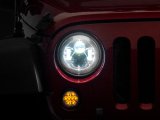 Raxiom 97-18 Jeep Wrangler TJ/JK Axial Series LED Daymaker Headlights- Chrome Housing (Clear Lens) thumbnail 1
