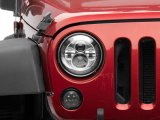 Raxiom 97-18 Jeep Wrangler TJ/JK Axial Series LED Daymaker Headlights- Chrome Housing (Clear Lens) thumbnail 4