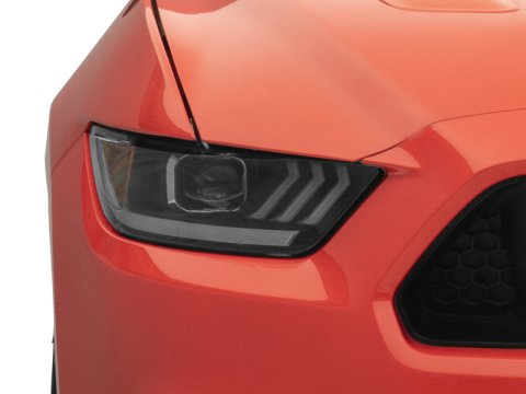 Raxiom 15-17 Ford Mustang GT350 GT500 LED Projector Headlights- Black Housing (Clear Lens) thumbnail 9