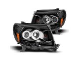 Raxiom 05-09 Tacoma Super White LED Halo Projector Headlights- Black Housing (Clear Lens) thumbnail 2