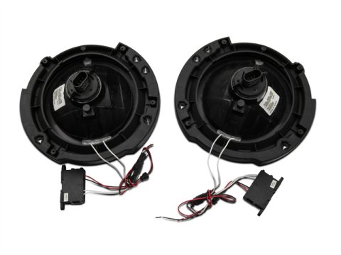 Raxiom 07-18 Jeep Wrangler JK LED Halo Headlights- Chrome Housing (Clear Lens) thumbnail 7
