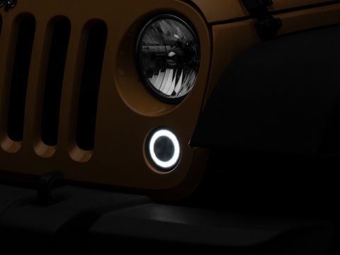 Raxiom 07-18 Jeep Wrangler JK Axial Series LED Turn Signals w/ Halo (Smoked) thumbnail 6