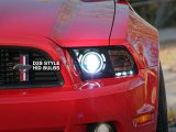 Raxiom 13-14 Ford Mustang w/ Factory HIDLED Halo Projector Headlights- Black Housing (Smoked Lens) thumbnail 8