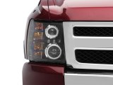 Raxiom 07-13 Silverado 1500 Super White LED Halo Projector Headlights- Black Housing (Clear Lens) thumbnail 9