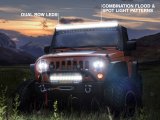 Raxiom 07-18 Jeep Wrangler JK 50-Inch Straight Dual Row LED Light Bar Flood/Spot Combo Beam thumbnail 7