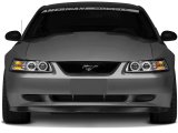 Raxiom 99-04 Ford Mustang Dual LED Halo Projector Headlights- Chrome Housing (Clear Lens) thumbnail 7
