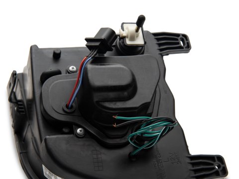 Raxiom 05-09 Ford Mustang w/ Halogen Projector Headlights- Black Housing (Clear Lens) (No GT500 ) thumbnail 4