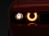 Raxiom 08-14 Dodge Challenger Halo Projctr Headlights w/Sequential Turn Signals-Blk Hsng(Clear Lens) thumbnail 9