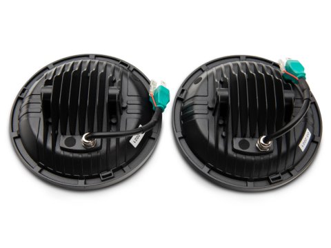 Raxiom 97-18 Jeep Wrangler TJ/JK Axial Series 13-LED Headlights- Black Housing (Clear Lens) thumbnail 3