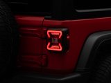 Raxiom 18-22 Jeep Wrangler JL LED Tail Lights- Black Housing - Red Lens thumbnail 1