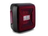Raxiom 18-22 Jeep Wrangler JL LED Tail Lights- Black Housing - Red Lens thumbnail 4