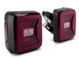 Raxiom 18-22 Jeep Wrangler JL LED Tail Lights- Black Housing - Red Lens thumbnail 6