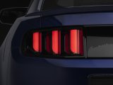 Raxiom 13-14 Ford Mustang Vector V2 Tail Lights- Black Housing (Clear Lens) thumbnail 1