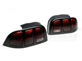 Raxiom 96-98 Ford Mustang Tail Lights- Black Housing (Smoked Lens) thumbnail 6