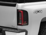 Raxiom 07-13 Chevy Silverado 1500 G2 LED Tail Lights- Black Housing (Clear Lens) thumbnail 1