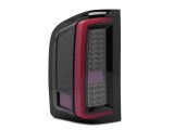 Raxiom 07-13 Chevy Silverado 1500 G2 LED Tail Lights- Black Housing (Clear Lens) thumbnail 3