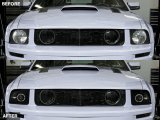 Raxiom 05-09 Ford Mustang Halogen 2010 Style LED Halo Headlights-Blk Hsng(Clear Lens/Excludes GT500) thumbnail 4