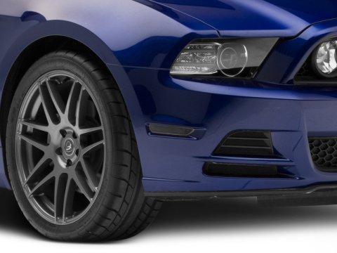Raxiom 10-14 Ford Mustang Axial Series LED Side Marker Lights (Smoked) thumbnail 2