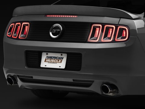 Raxiom 10-14 Ford Mustang LED Third Brake Light (Smoked) thumbnail 3