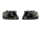 Raxiom 04-08 Ford F-150 Dual LED Halo Projector Headlights- Black Housing (Clear Lens) thumbnail 9