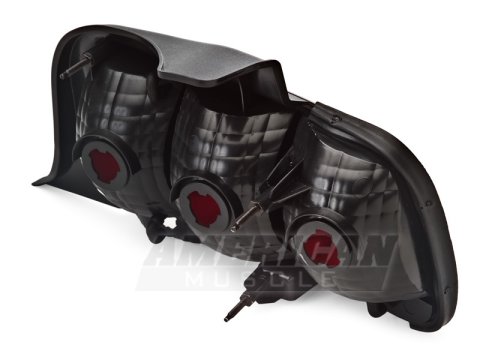 Raxiom 05-09 Ford Mustang Tail Lights- Black Housing (Smoked Lens) thumbnail 2