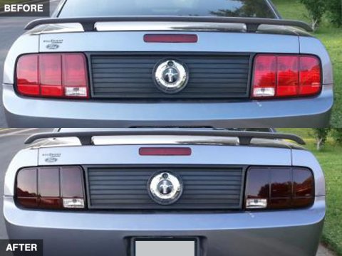 Raxiom 05-09 Ford Mustang Tail Lights- Black Housing (Smoked Lens) thumbnail 4