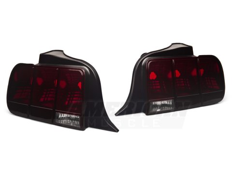 Raxiom 05-09 Ford Mustang Tail Lights- Black Housing (Smoked Lens) thumbnail 6