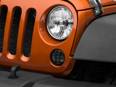 Raxiom 07-18 Jeep Wrangler JK Axial Series LED Front Turn Signals (Smoked) thumbnail 1
