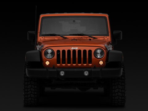 Raxiom 07-18 Jeep Wrangler JK Axial Series LED Front Turn Signals (Smoked) thumbnail 2