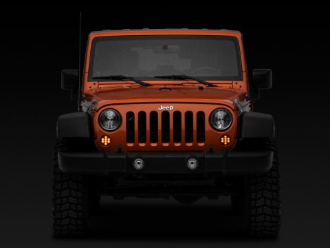 Raxiom 07-18 Jeep Wrangler JK Axial Series LED Front Turn Signals (Smoked) thumbnail 4